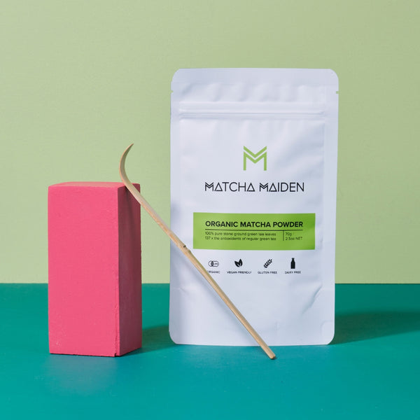 ORGANIC MATCHA 70g + SCOOP