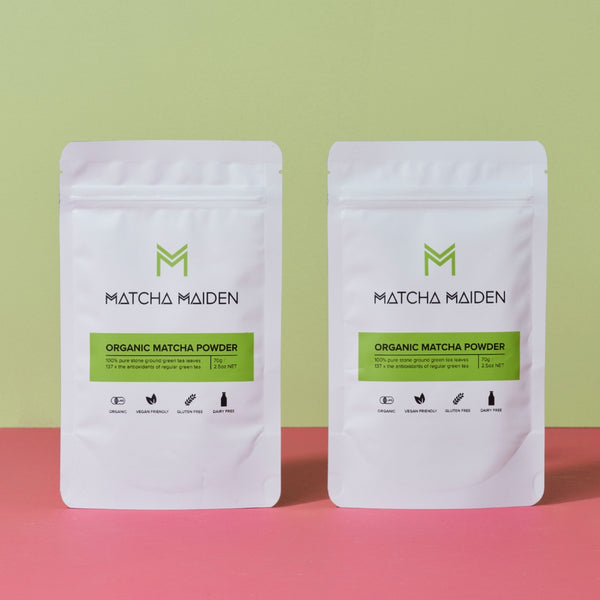 ORGANIC MATCHA POWDER - 70g x 2