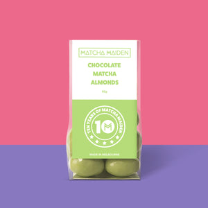 Matcha Chocolate Almonds - 85g