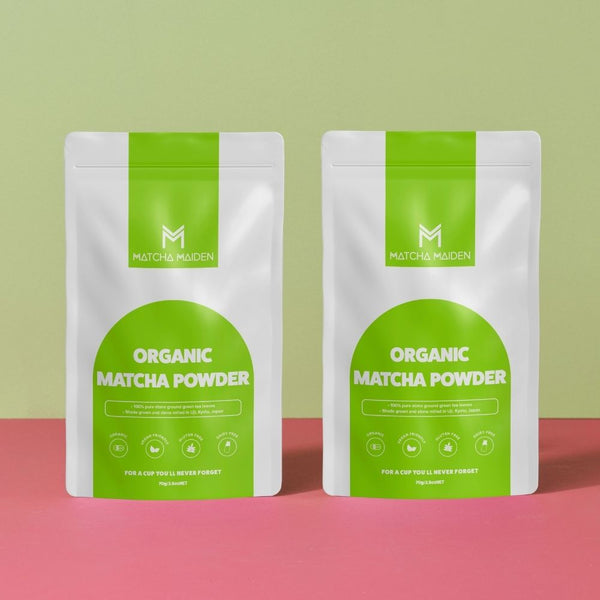 ORGANIC MATCHA POWDER - 70g x 2