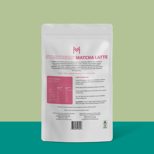 Strawberry Matcha Latte - 150g