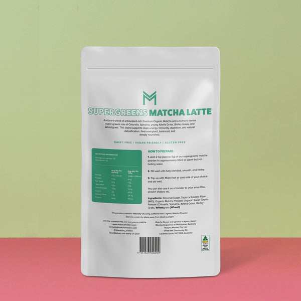 Supergreens Matcha Latte - 150g