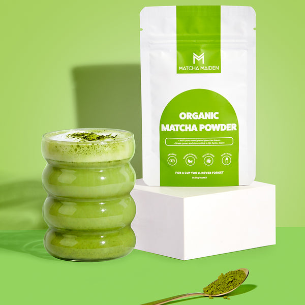 Organic Matcha 70g + Whisk