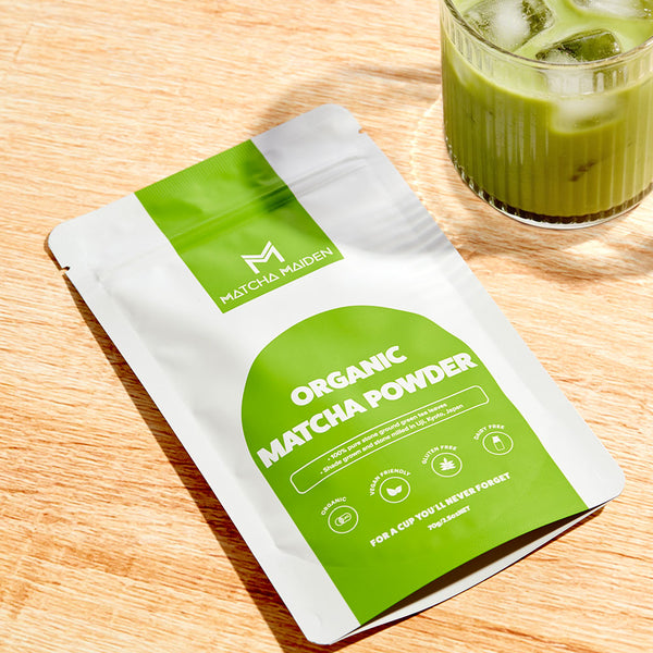 Organic Matcha 70g + Whisk