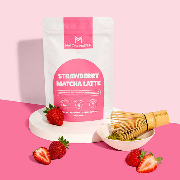 Strawberry Matcha Latte