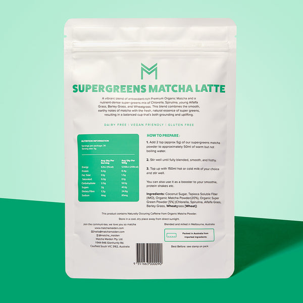 Supergreens Matcha Latte